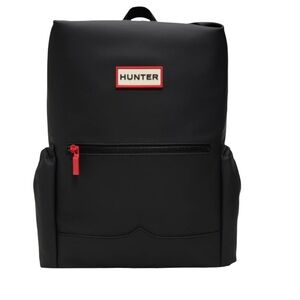 New Hunter Top Clip Backpack, Smooth Black Large